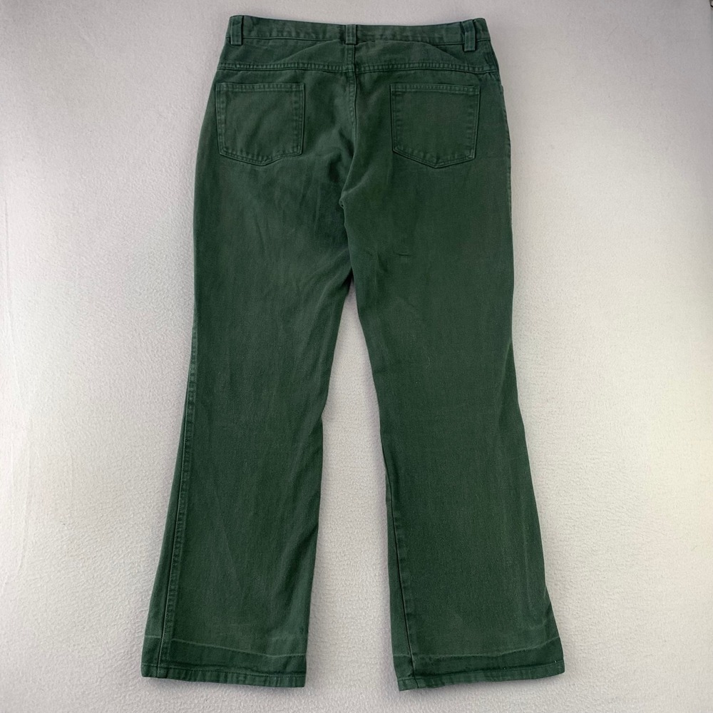 Forest Service Official Uniform Pants Bootcut Womens 14 Green‎ Workwear Vintage - Picture 2 of 11